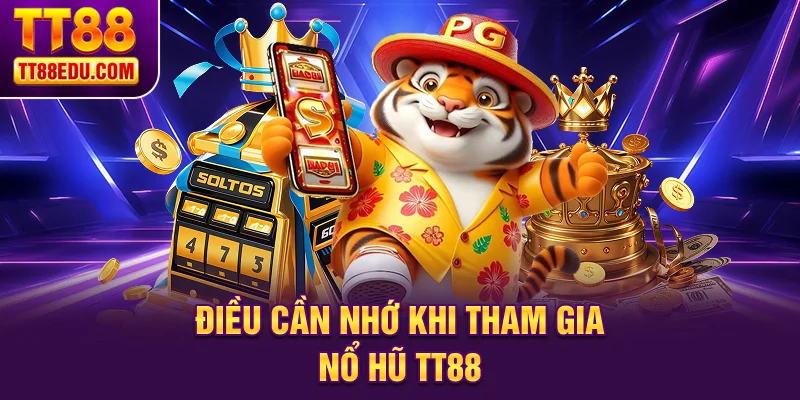 Điều cần nhớ khi tham gia nổ hũ TT88