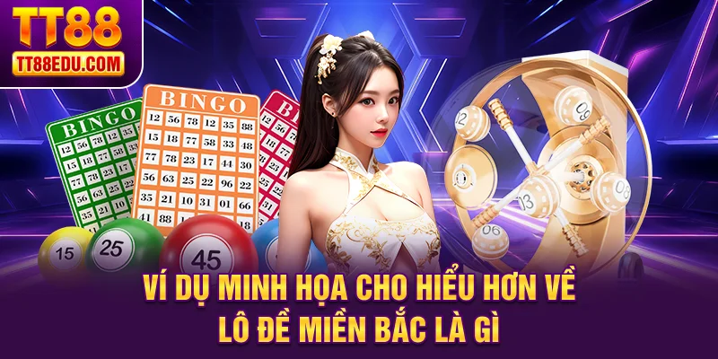 Ví dụ minh họa cho hiểu hơn về lô đề miền Bắc là gì